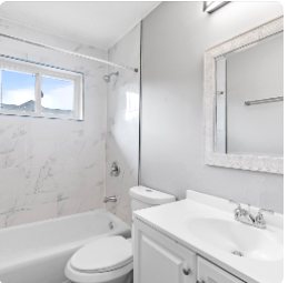 Bathroom after renovation at 2306 E 14th St in Chattanooga