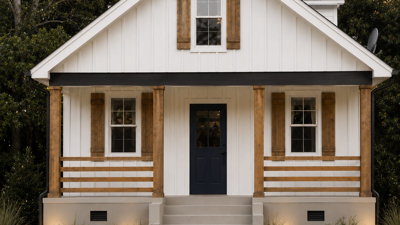 Beautifully renovated home exterior in Chattanooga