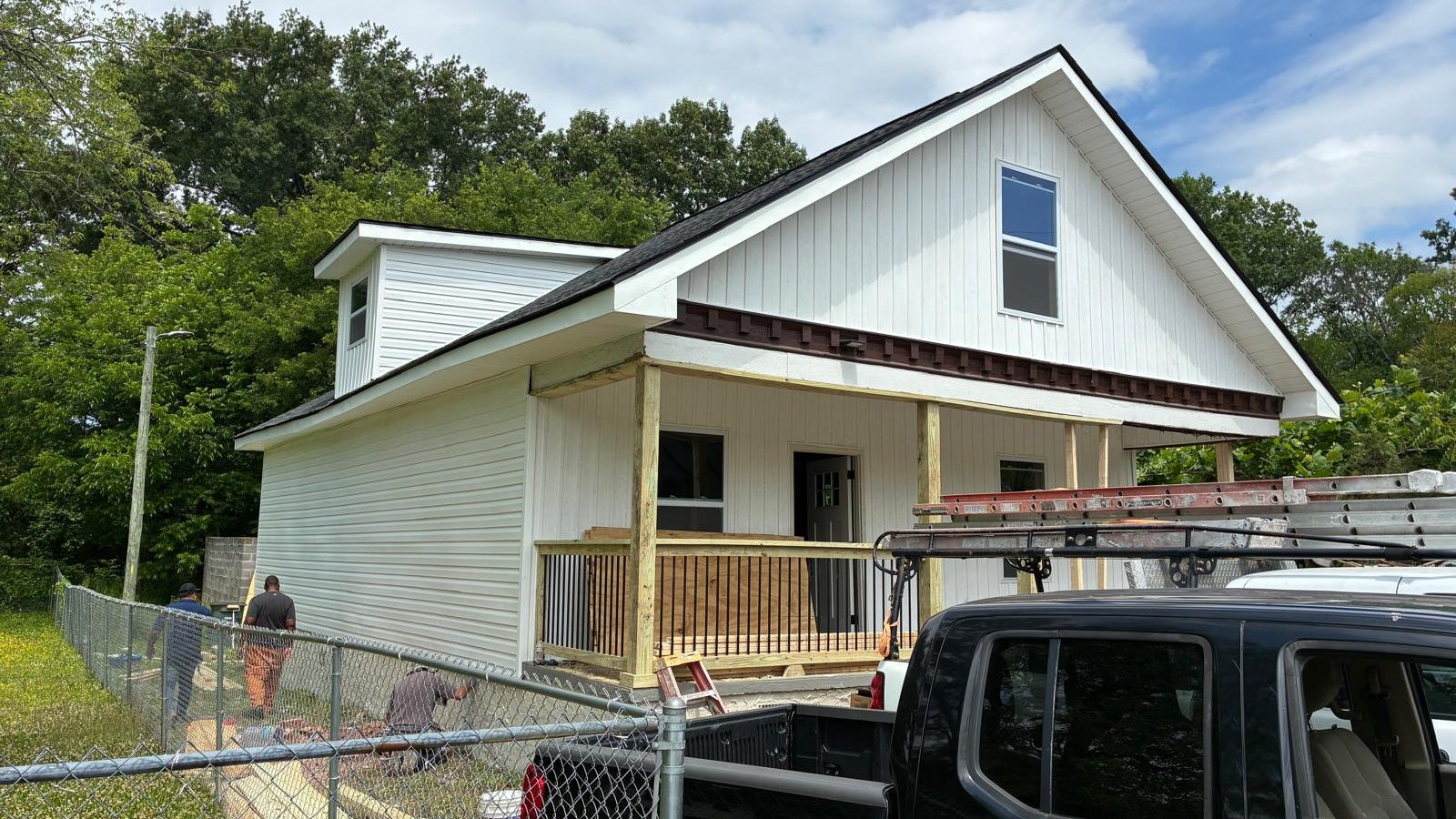 Renovated rental property exterior in Chattanooga
