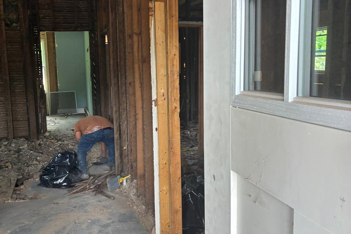 Interior walls before painting in Chattanooga home